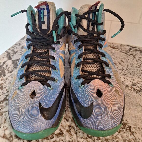 Nike Lebron X Pure Platinum size 8.5 - Picture 1 of 12